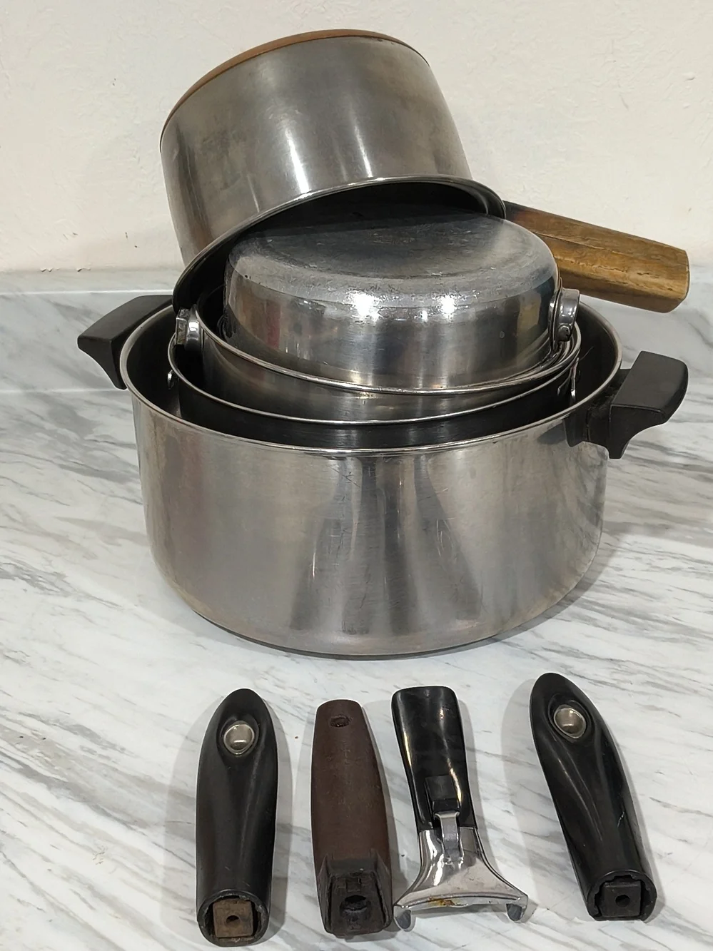 Farberware Stainless Steel Cookware Set - Silver
